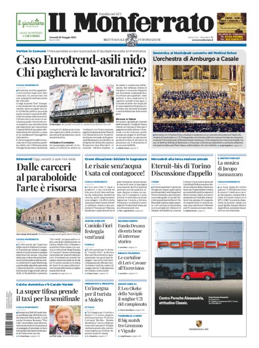 Il Monferrato - Edizione 38 del 20/05/2022